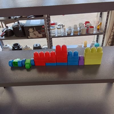 CONJUNTO DE BLOCOS DE MONTAR