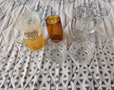 COPOS DE VIDRO VARIADOS
