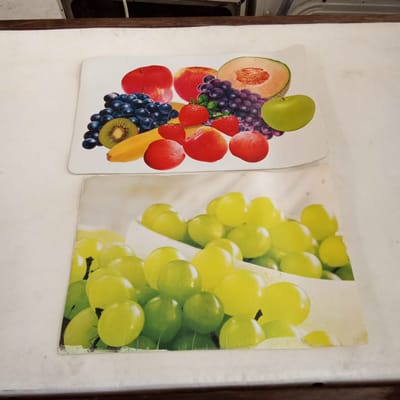 DUPLA SOUSPLAT DE PLÁSTICO - FRUTAS