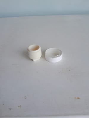 KIT PLUG DE PVC E FITA VEDA ROSCA